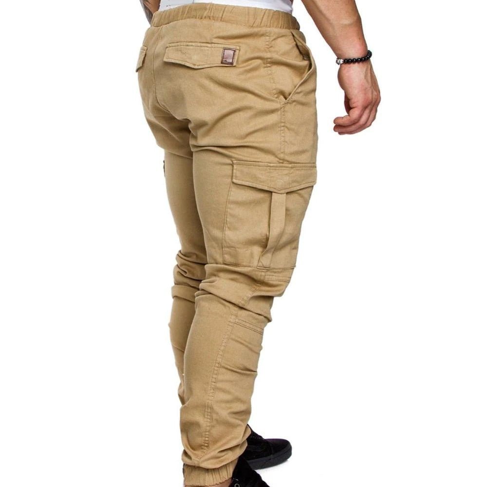 Men's Utility Cargo Pants, Durable Breathable Cargo Trousers