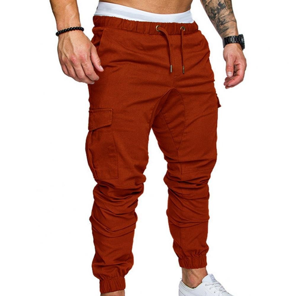 Men's Utility Cargo Pants, Durable Breathable Cargo Trousers