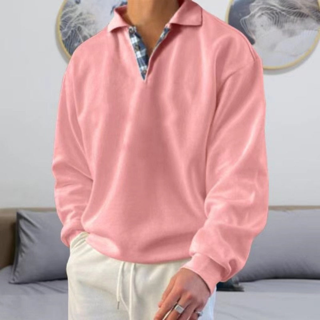 Men's Lightweight Sweater, Breathable Relaxed Fit Knit