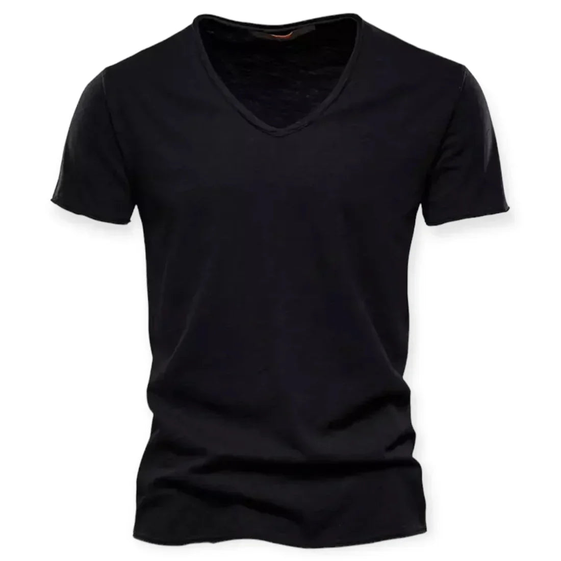 Men's V-Neck T-Shirt - Soft Breathable Cotton Tee
