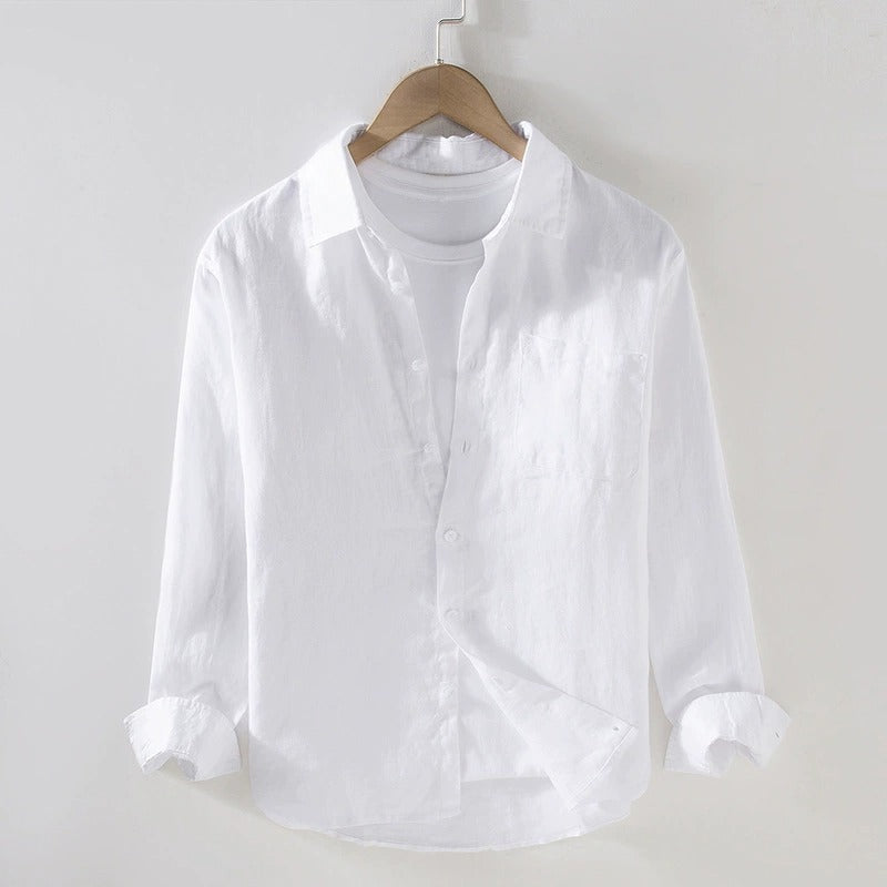 Tropicana 100% Linen Shirt - Ultra-Soft Breathable Linen for Men
