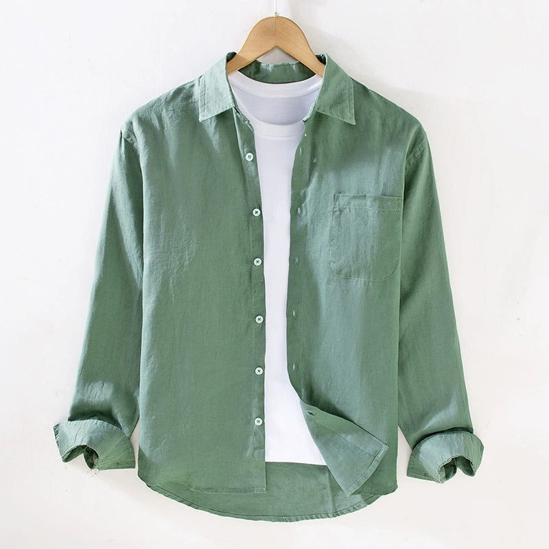 Tropicana 100% Linen Shirt - Ultra-Soft Breathable Linen for Men