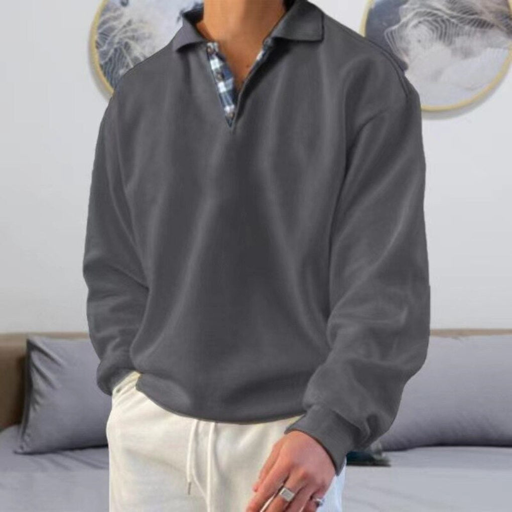 Men's Lightweight Sweater, Breathable Relaxed Fit Knit
