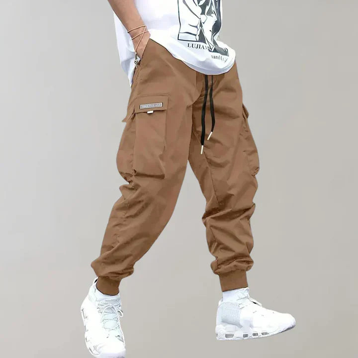 Men's Cargo Pants, Tapered Fit with Multiple Pockets