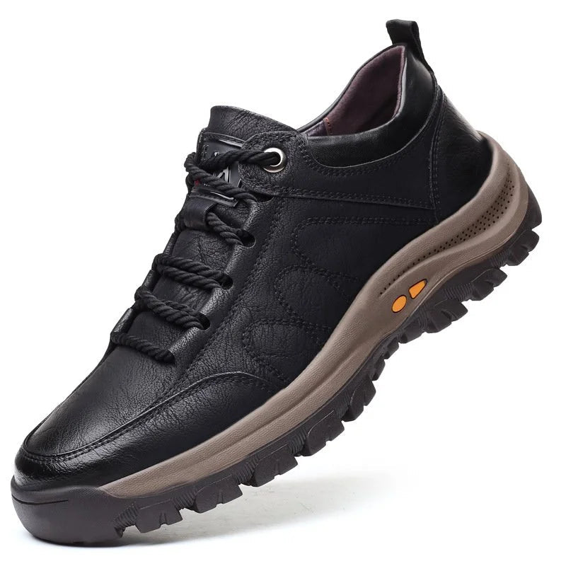 Men's Classic Sneakers with Rugged Sole, Casual Everyday Trainers