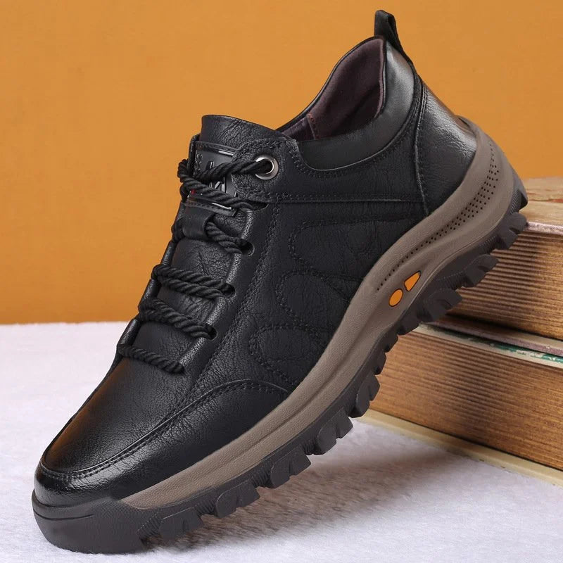 Men's Classic Sneakers with Rugged Sole, Casual Everyday Trainers
