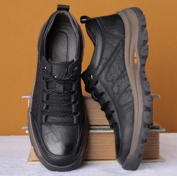 Men's Classic Sneakers with Rugged Sole, Casual Everyday Trainers