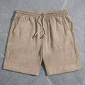 Men's Summer Drawstring Shorts with Adjustable Waist, Breathable Casual Fit