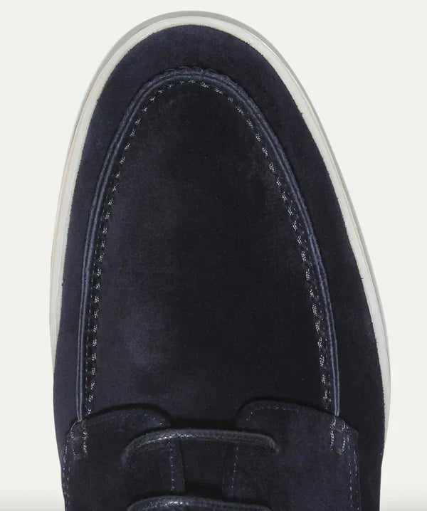 Men's Leather Lace-Up Loafers - Premium Leather Dress Shoes