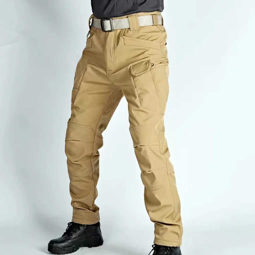 Men's Hiking Pants, Water Repellent Reinforced Outdoor Trousers