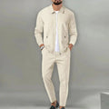 Men's Two-Piece Suit - Slim Fit Blazer and Trousers for Business and Formal Wear