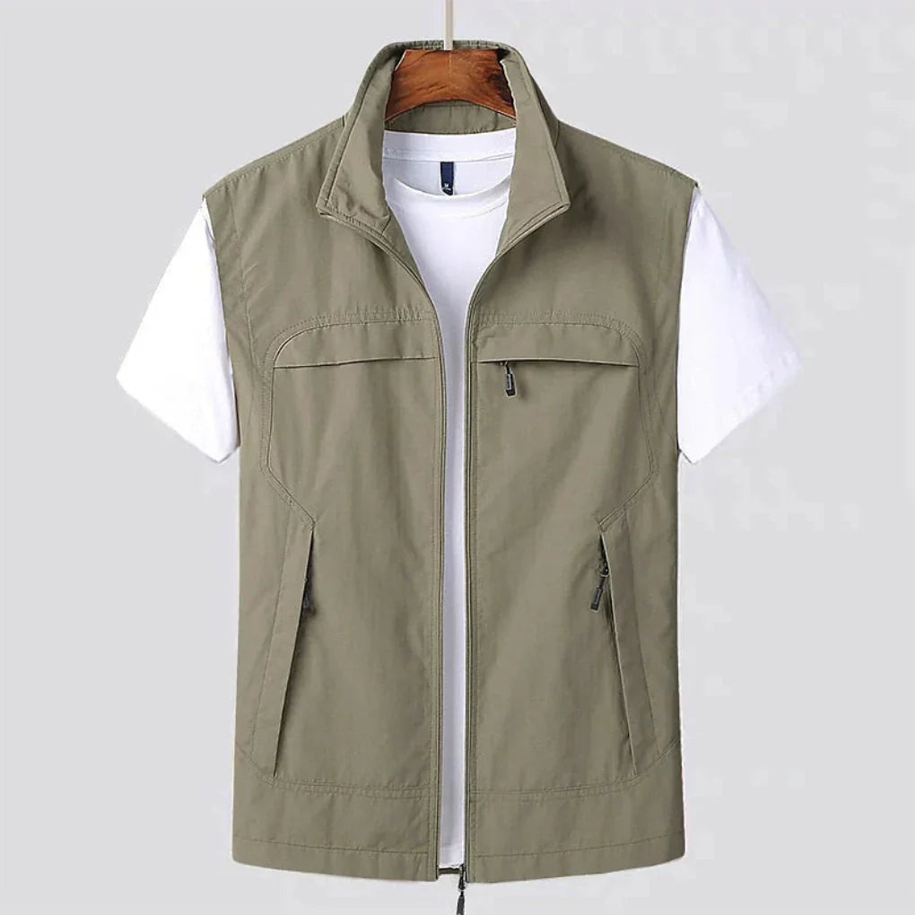 Men's Quick-Dry Vest - Sleeveless Outdoor Hiking Vest