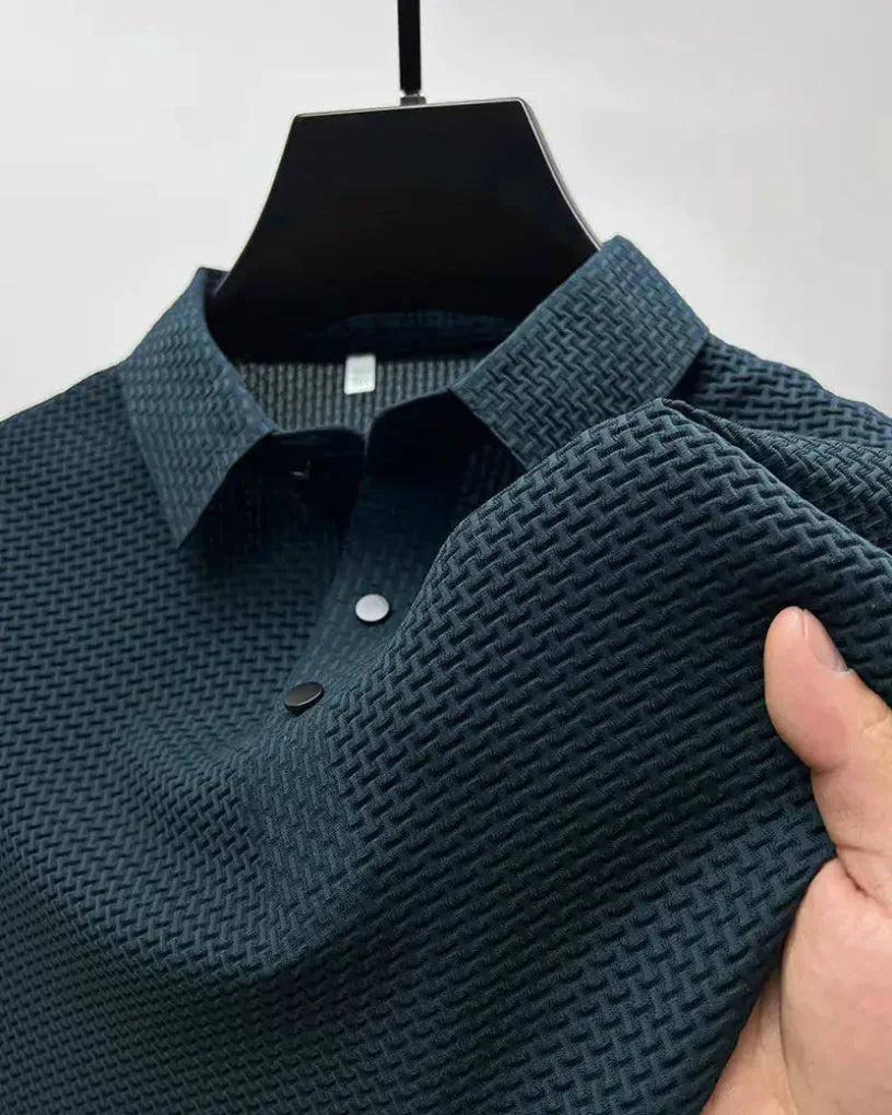 Men's Polo Shirt, Refined Fabric with Tailored Fit for Work and Leisure