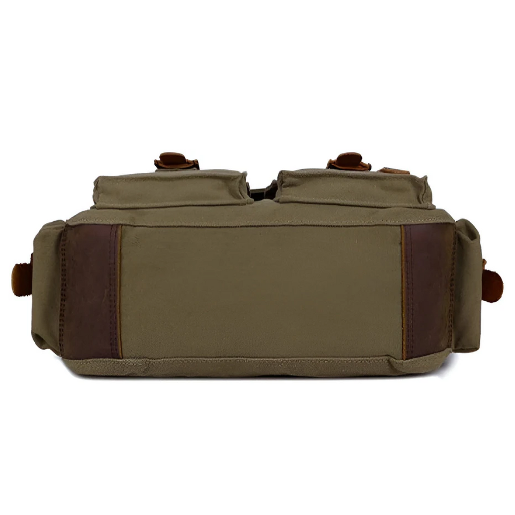 Men's Canvas Crossbody Bag - Durable Sling Bag for City & Outdoor Use