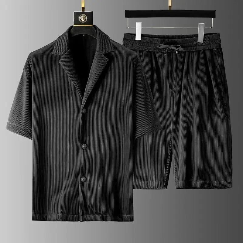 Almeria Corduroy Summer Set - Ultra-Soft Cotton Corduroy Shorts and Top