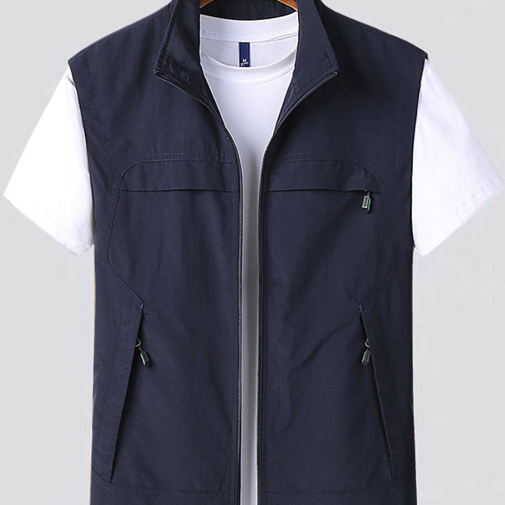 Men's Quick-Dry Vest, Breathable Lightweight Layer for Active Wear