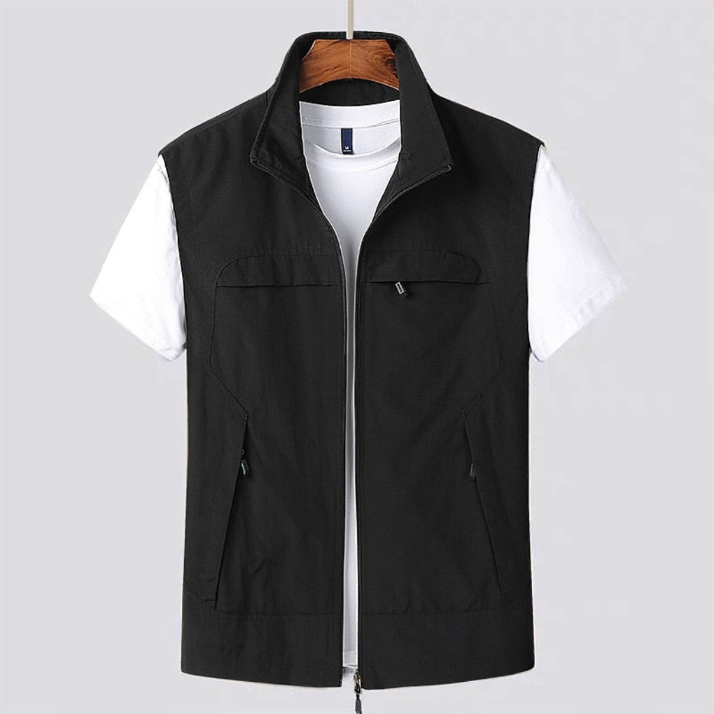 Men's Quick-Dry Vest, Breathable Lightweight Layer for Active Wear